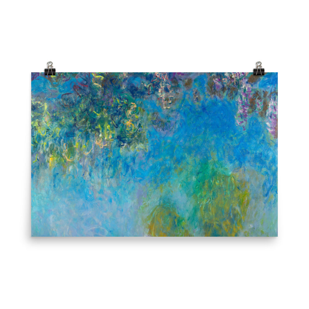Size 6 - Monet Poster – Wisteria & the Dreamlike Beauty of Impressionist Bloom