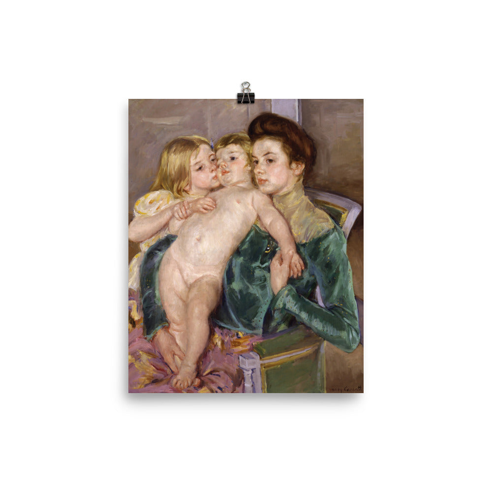 Size 1 - Cassatt Poster – The Caress & the Intimacy of Impressionist Tenderness