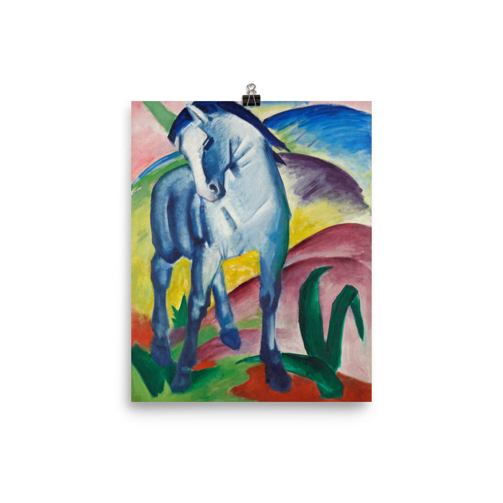 Size 1 - Marc Poster – Blue Horse & the Spirit of Expressionist Color