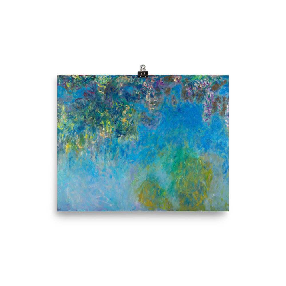 Size 1 - Monet Poster – Wisteria & the Dreamlike Beauty of Impressionist Bloom