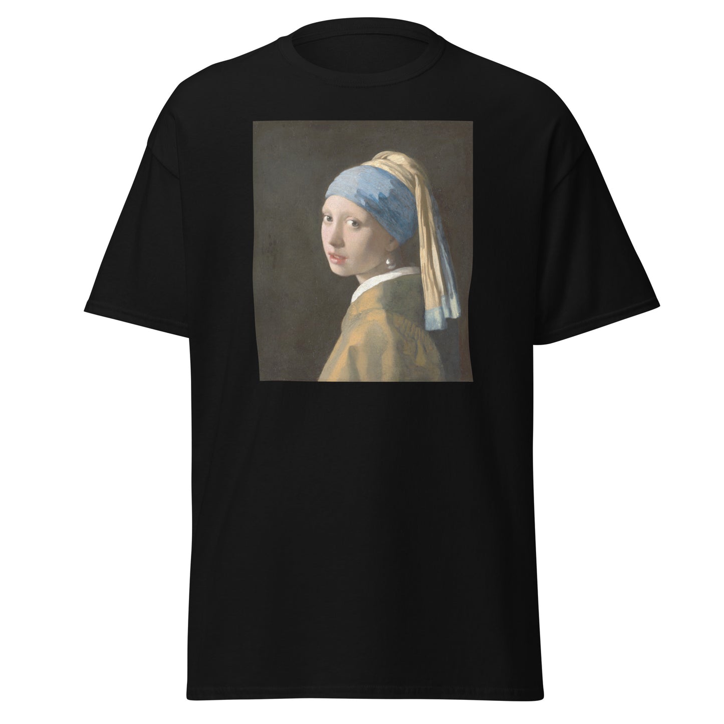 Vermeer Girl Pearl Men's Classic Tee – Classic Elegance Meets Streetwear