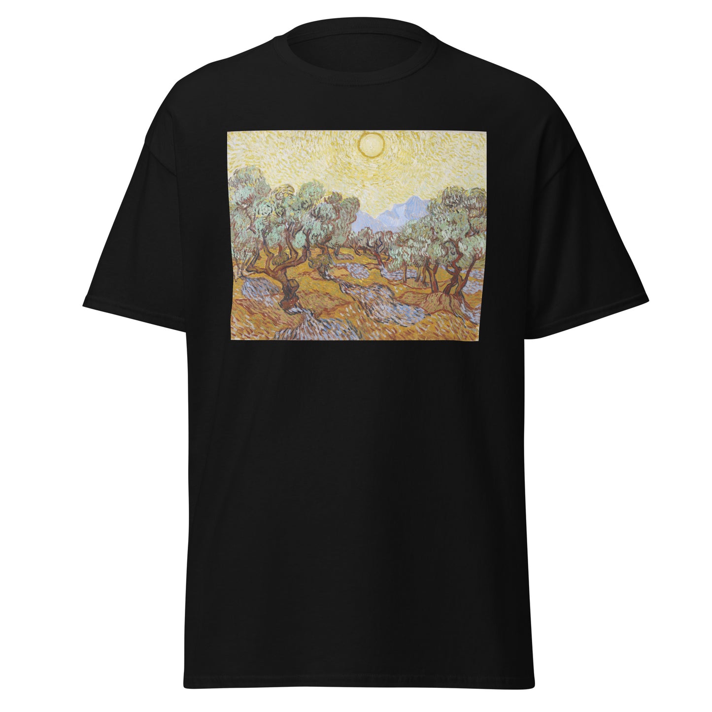 Van Gogh Olive Trees Men's Classic Tee – Nature’s Rhythm, Artistic Soul