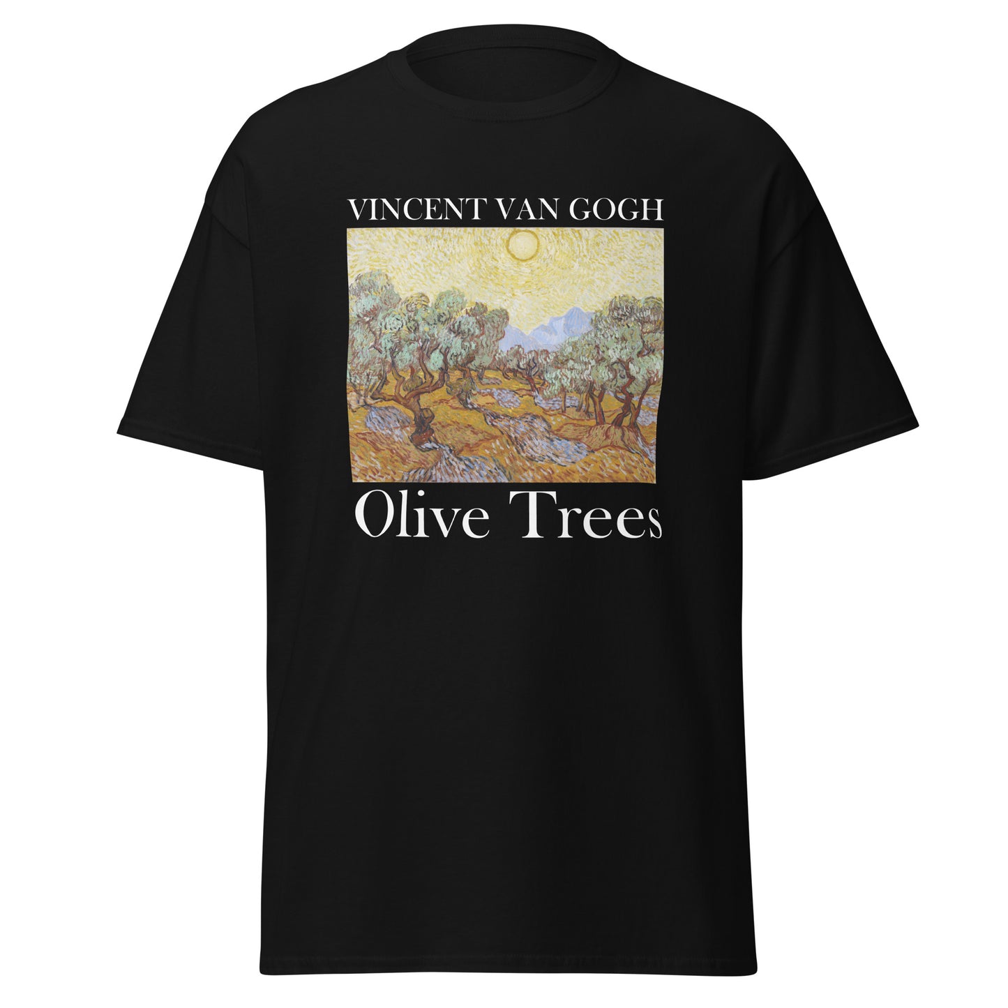 Van Gogh Olive Trees Men's Classic Tee – Expressive Landscapes, Timeless Style