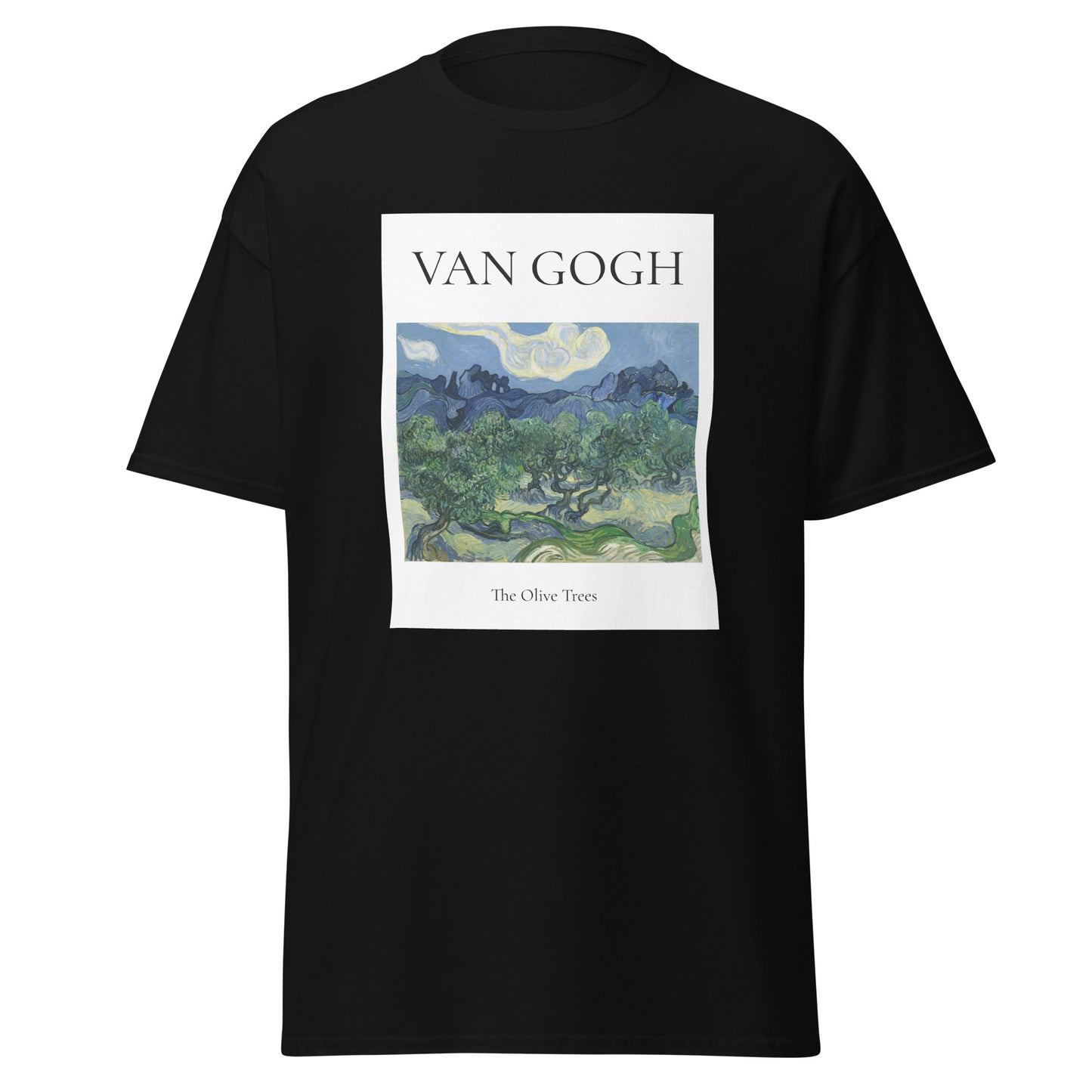 Van Gogh Olive Trees Men's Classic Tee – Nature Reimagined Through Art