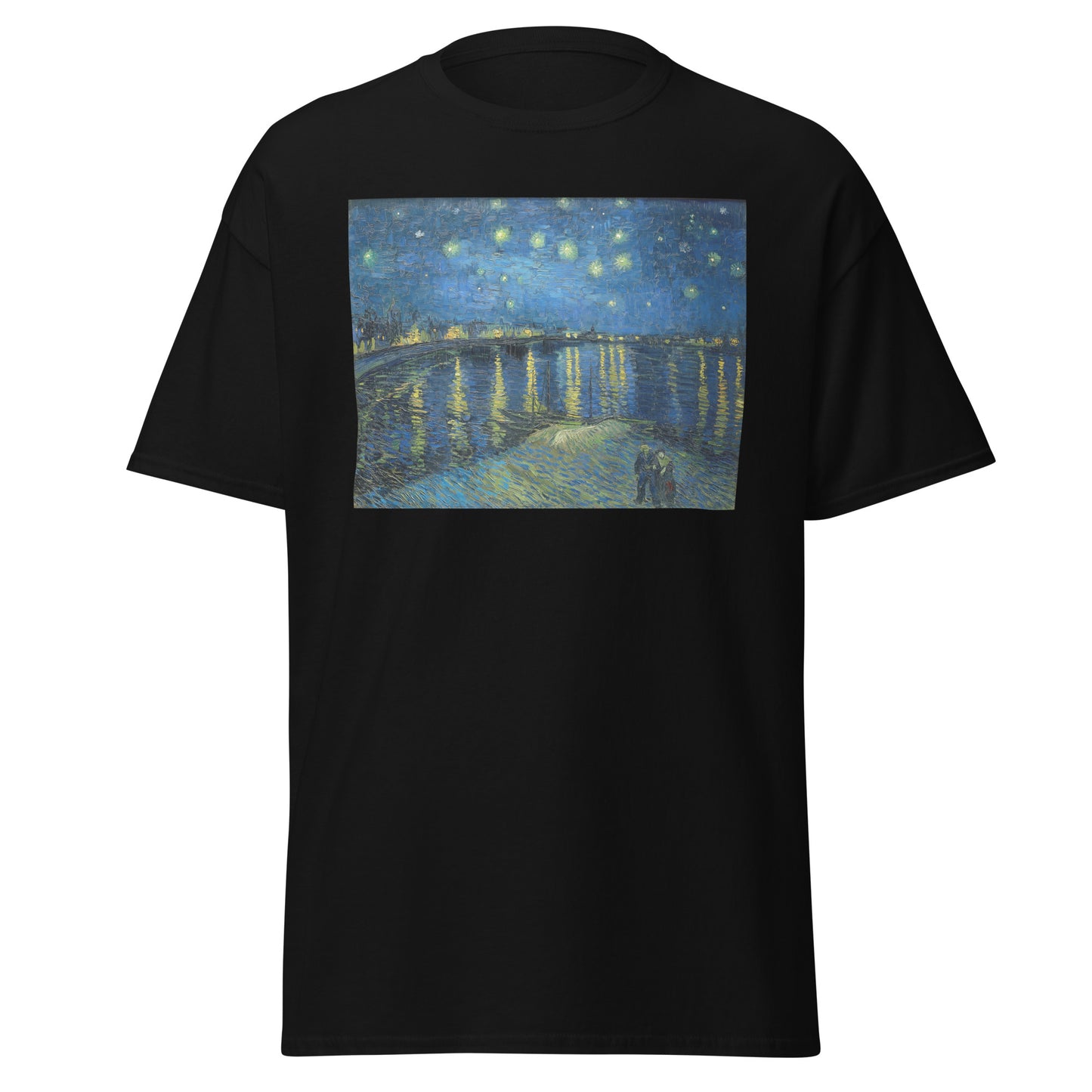 Van Gogh Night Men's Classic Tee – Dreamlike Views, Artistic Mood