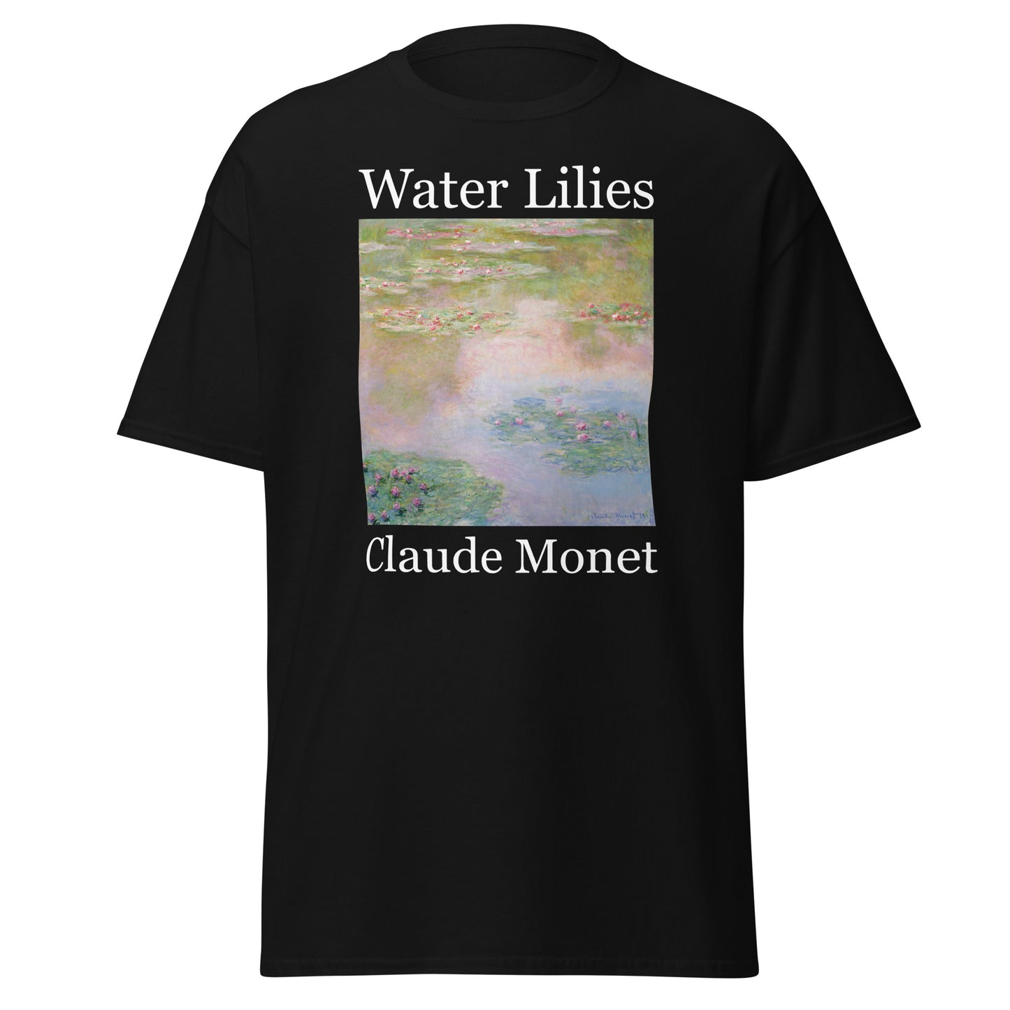 Monet Lilies Pond Men's Classic Tee – Artistic Elegance Meets Everyday Comfort