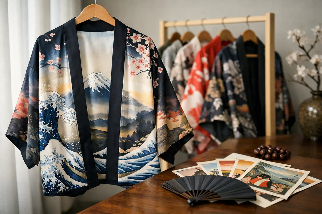 How to Choose a Japanese Art Print Kimono Jacket