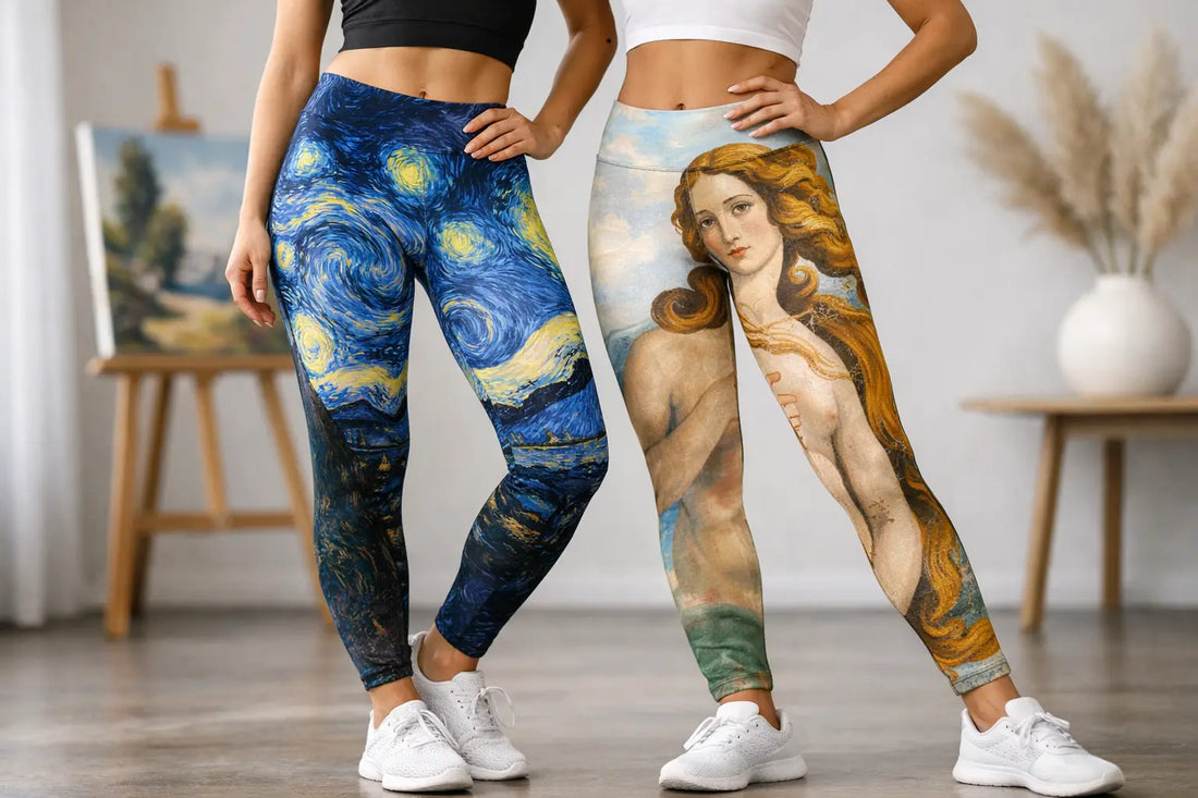 Famous Painting Leggings That Stand Out