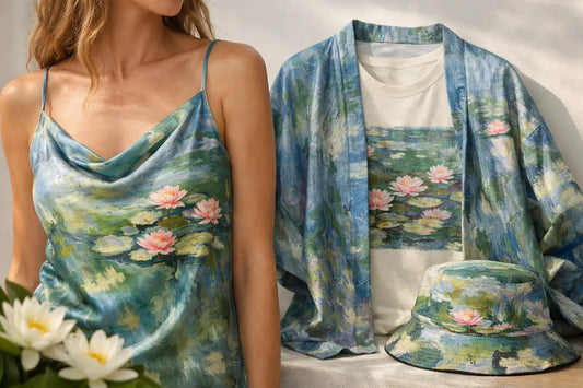 Monet Water Lily Apparel That Feels Artful