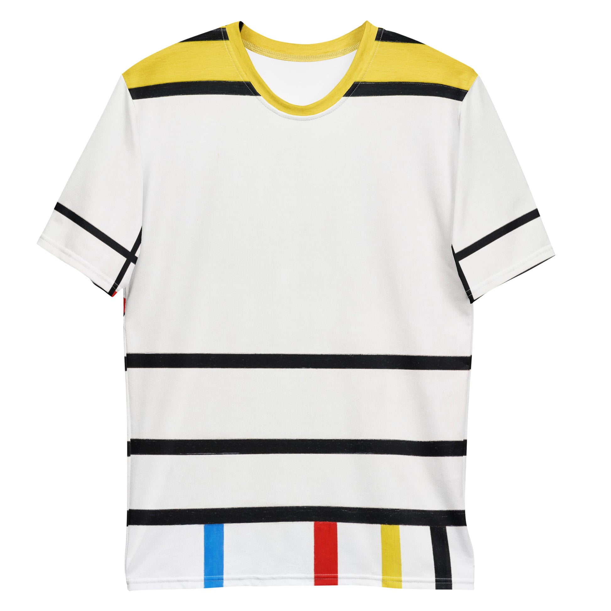 Piet Mondrian Men's T-Shirt – Place de la Concorde in Motion