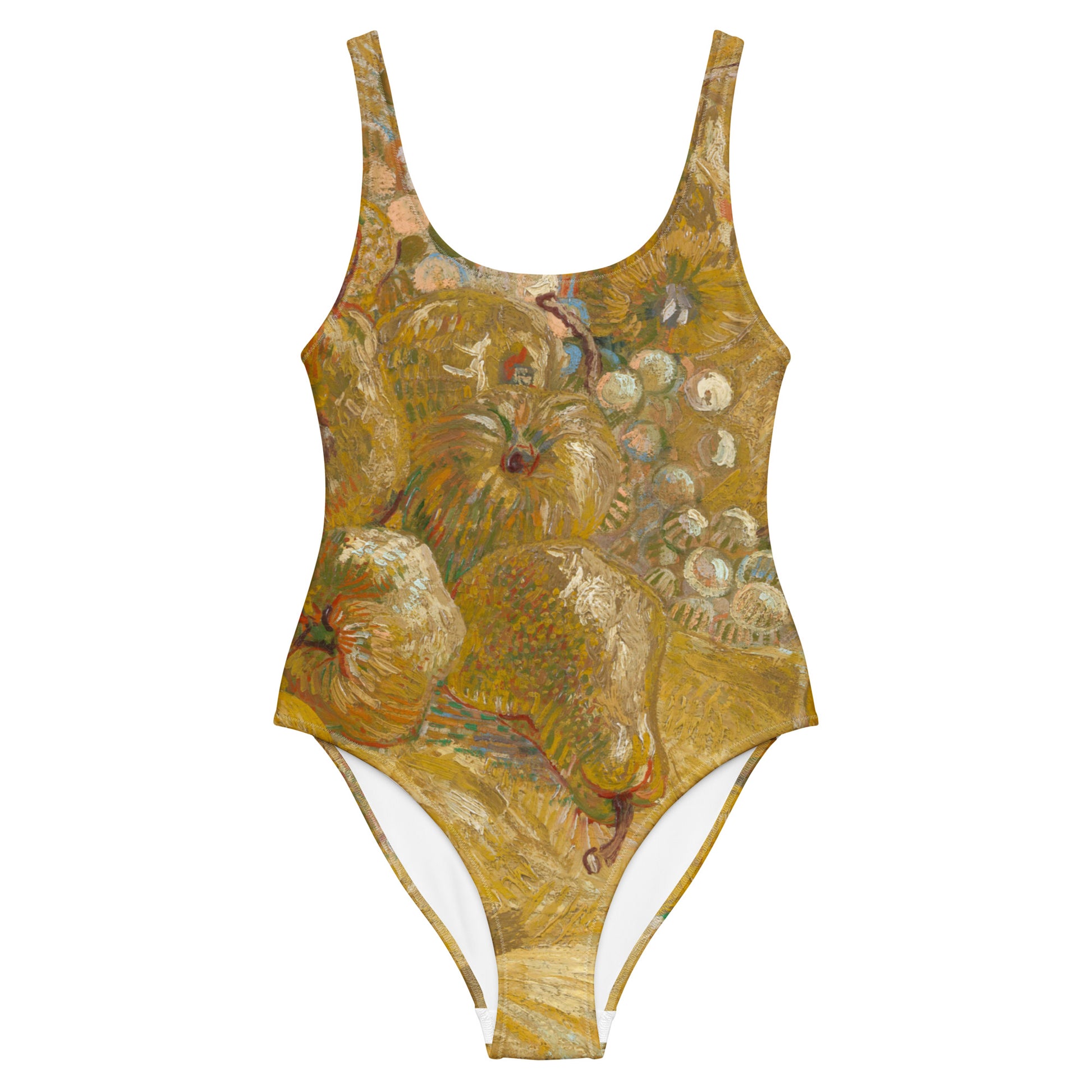 Vincent van Gogh One-Piece Swimsuit – Still Life with Fruits Flair
