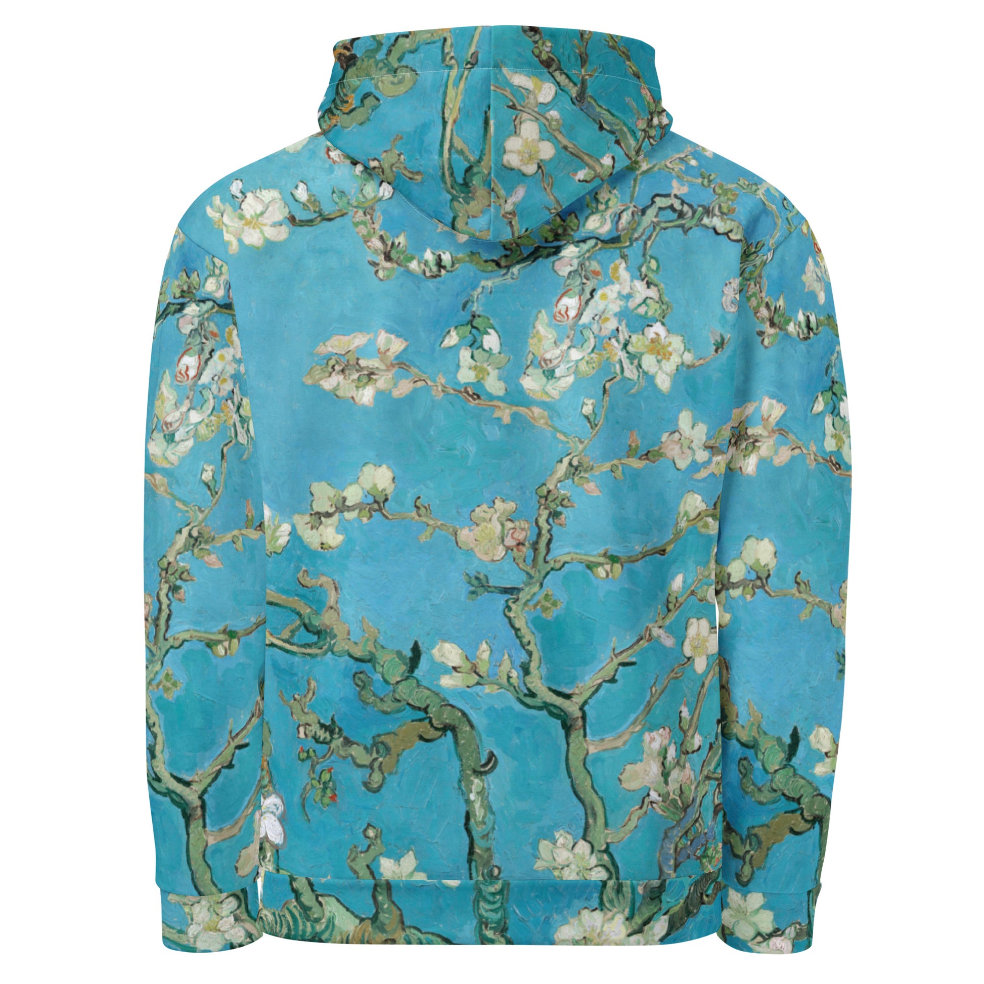 Back - Van Gogh Unisex Hoodie – Almond Blossom in Blooming Style