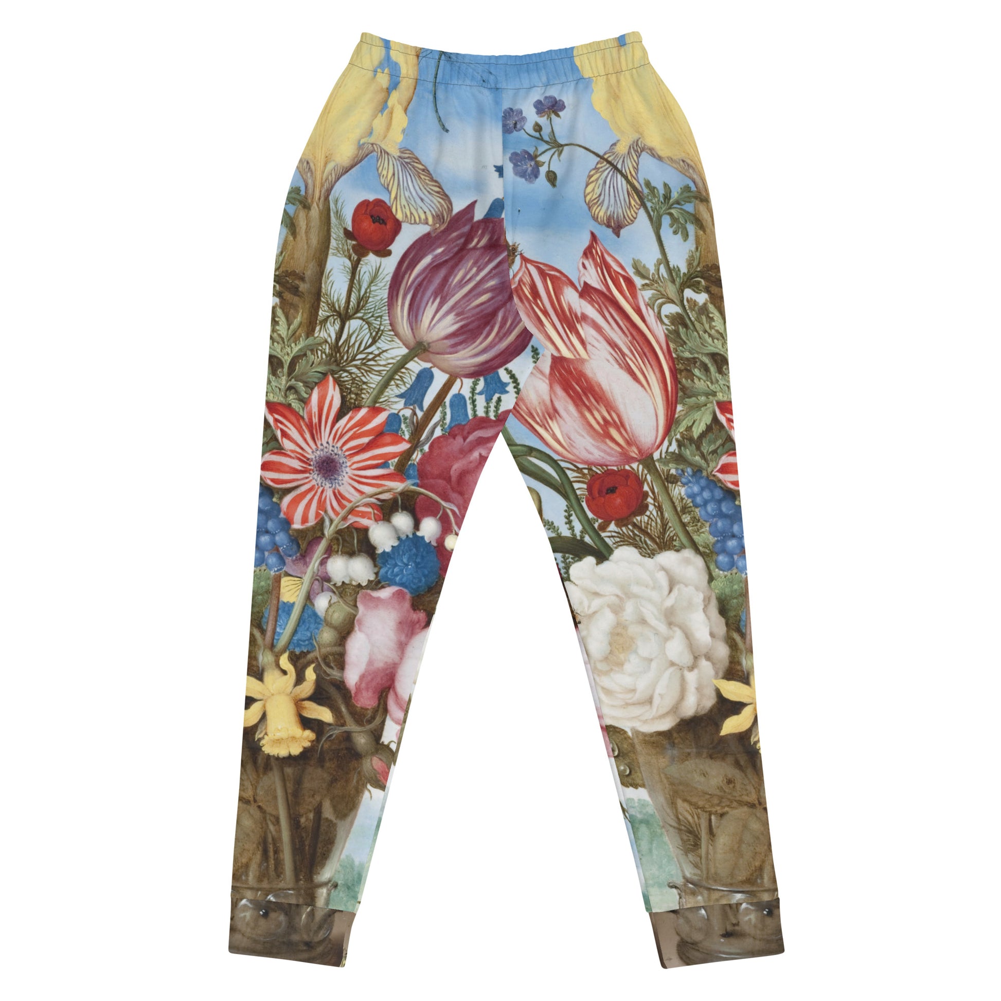 Back - Ambrosius Bosschaert Women’s Joggers – Bouquet of Flowers