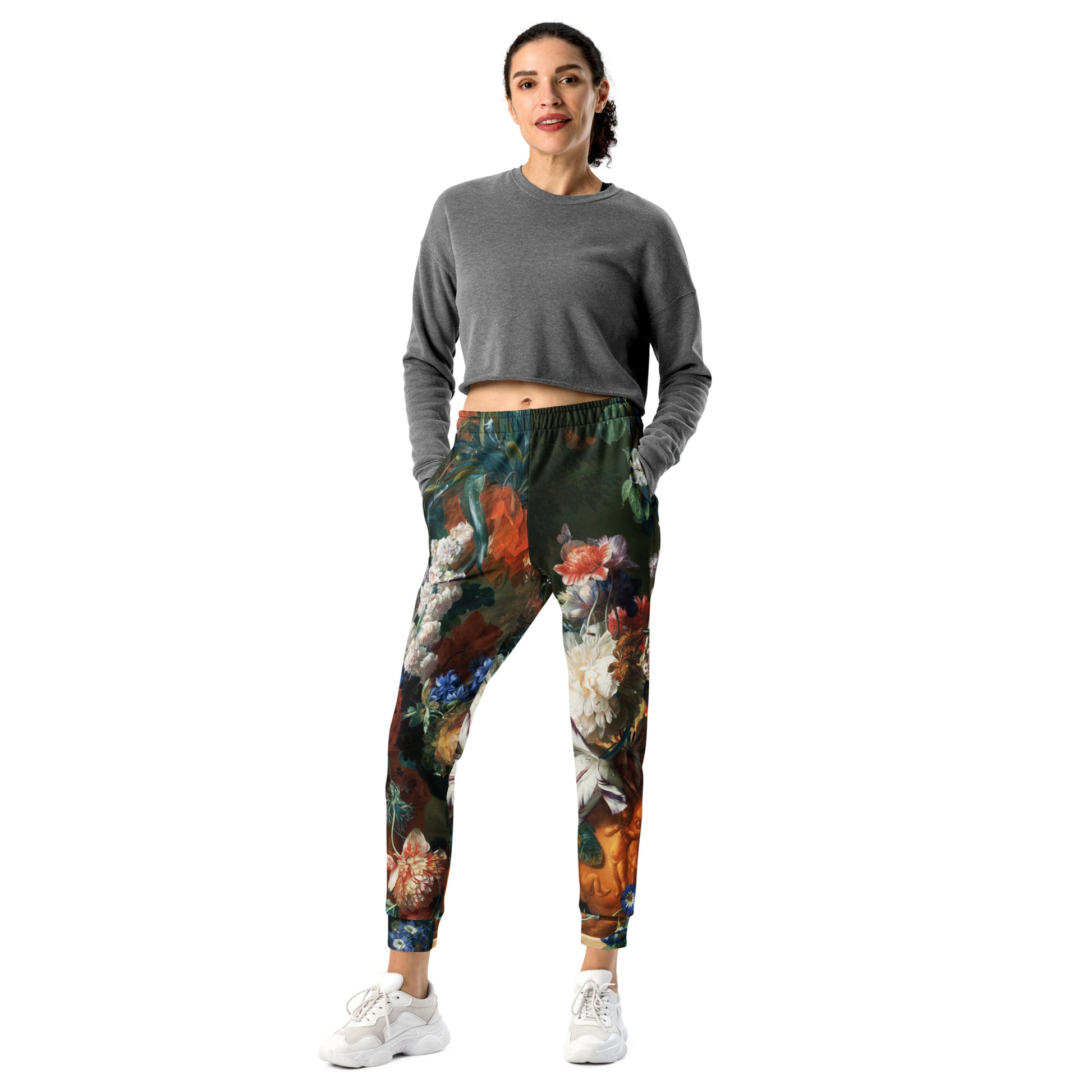 Model 1 -Jan van Huysum Women’s Joggers – Bloom in Every Step