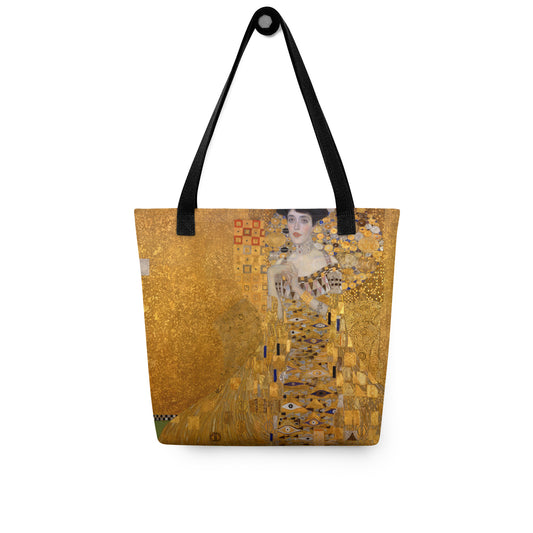 Black - Klimt Portrait Tote Bag – Iconic Art Turned Fashion Statement