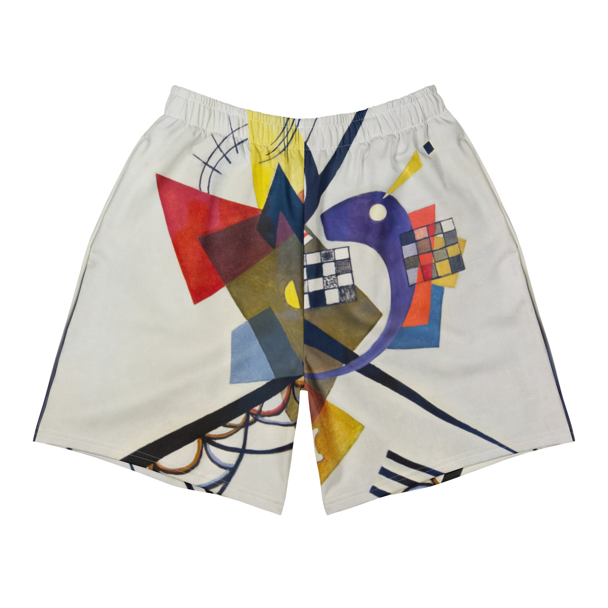 Kandinsky Athletic Shorts – Abstract Motion Meets Modern Style