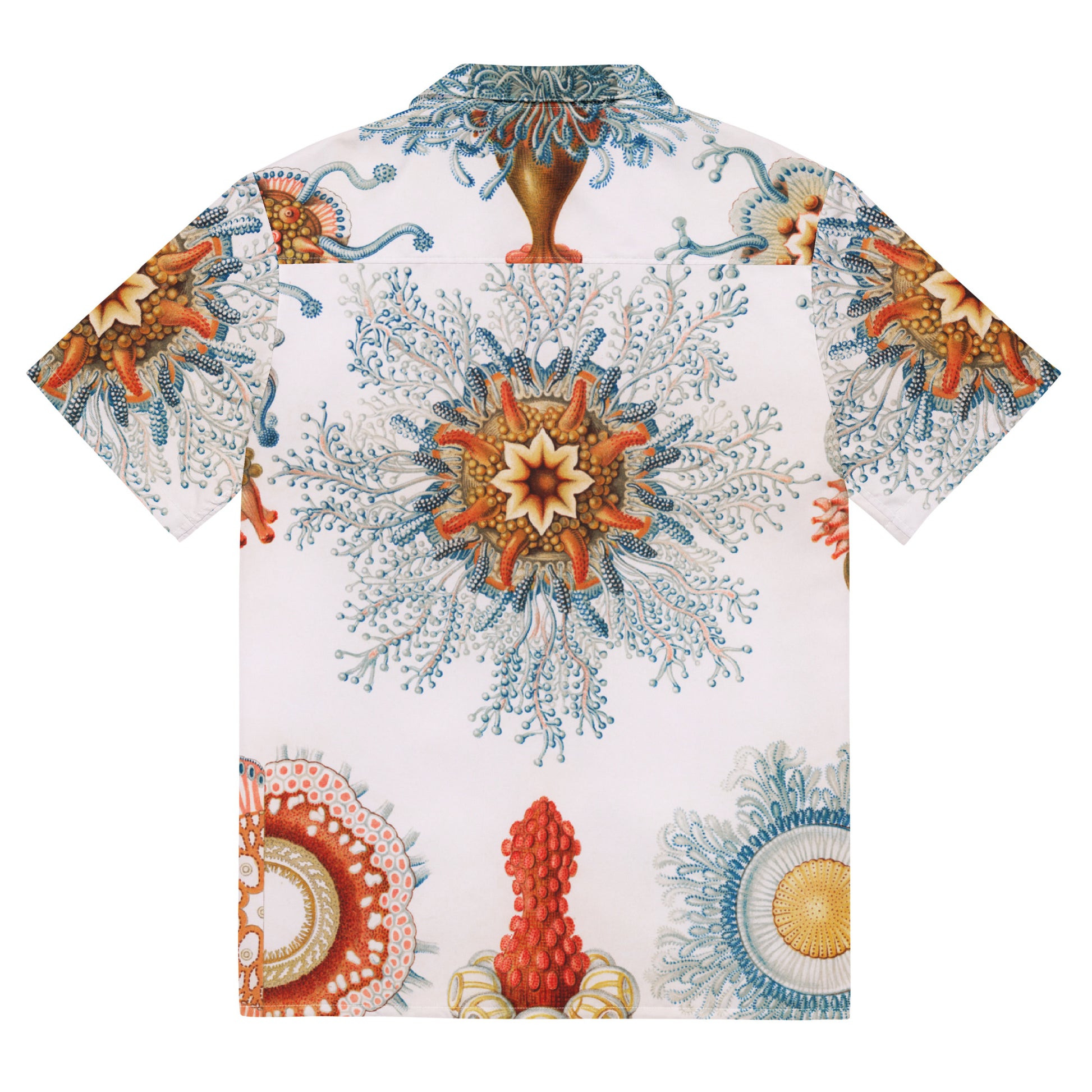 Back - Haeckel Biology Unisex Button Shirt – Where Science Meets Art