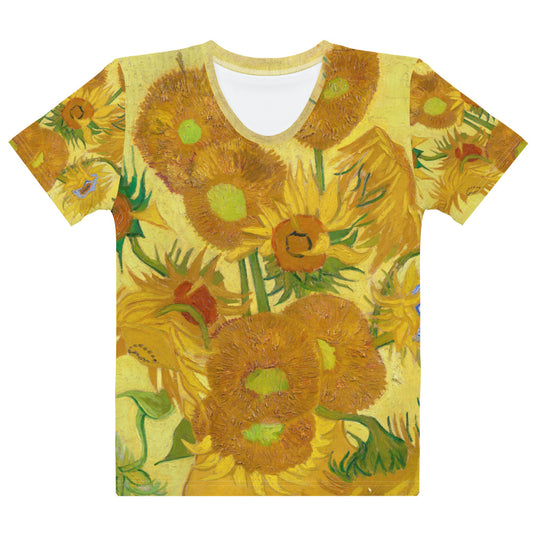 Vincent van Gogh Women's T-Shirt – Sunlit Blooms in Style