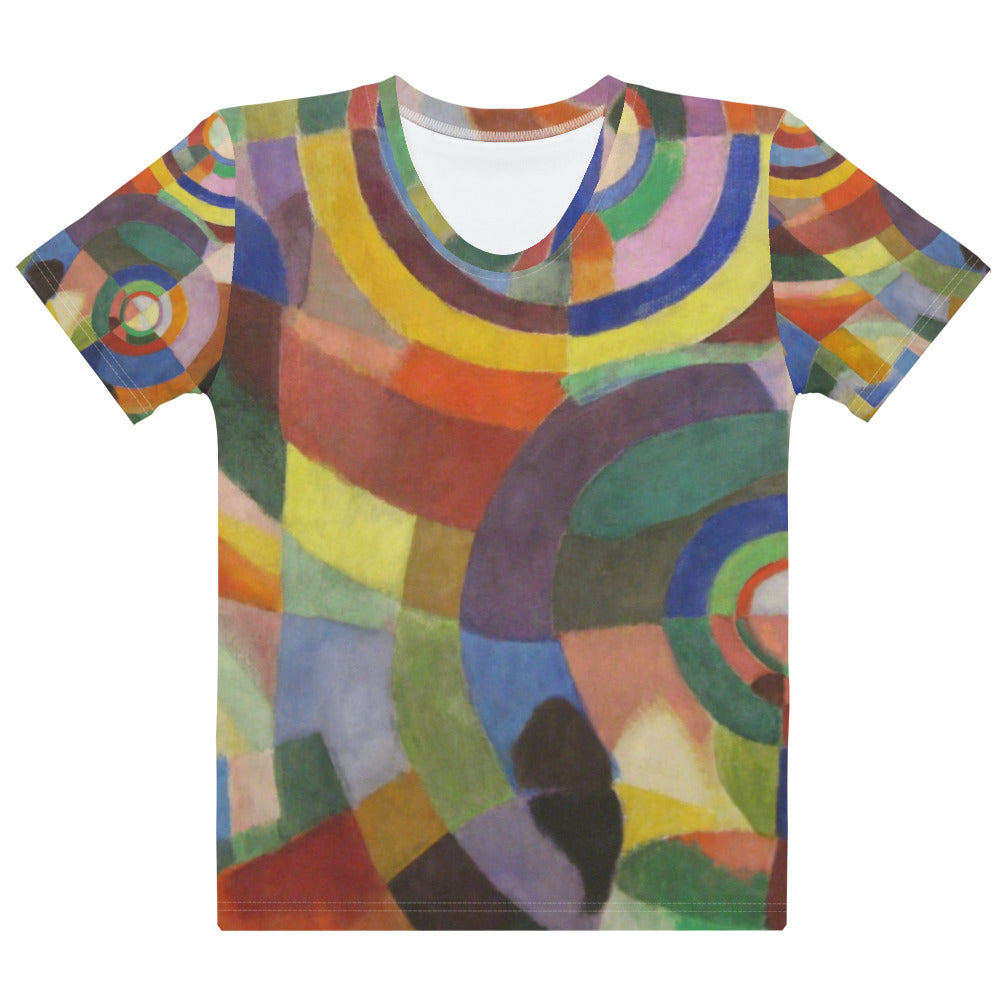 Robert Delaunay Women's T-Shirt – Circular Rhythm in Color