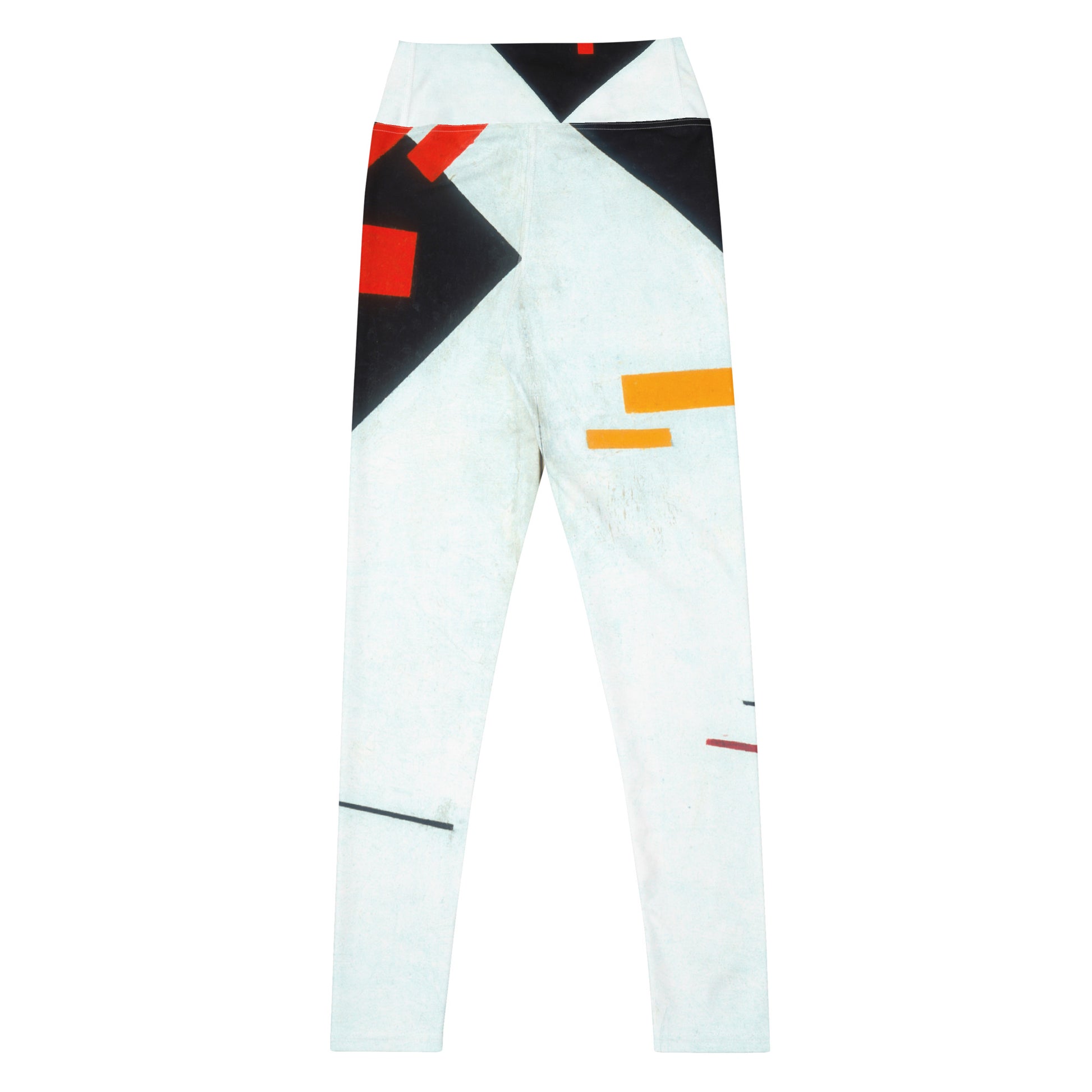 Back - Kazimir Malevich Yoga Leggings – Abstract Precision in Motion