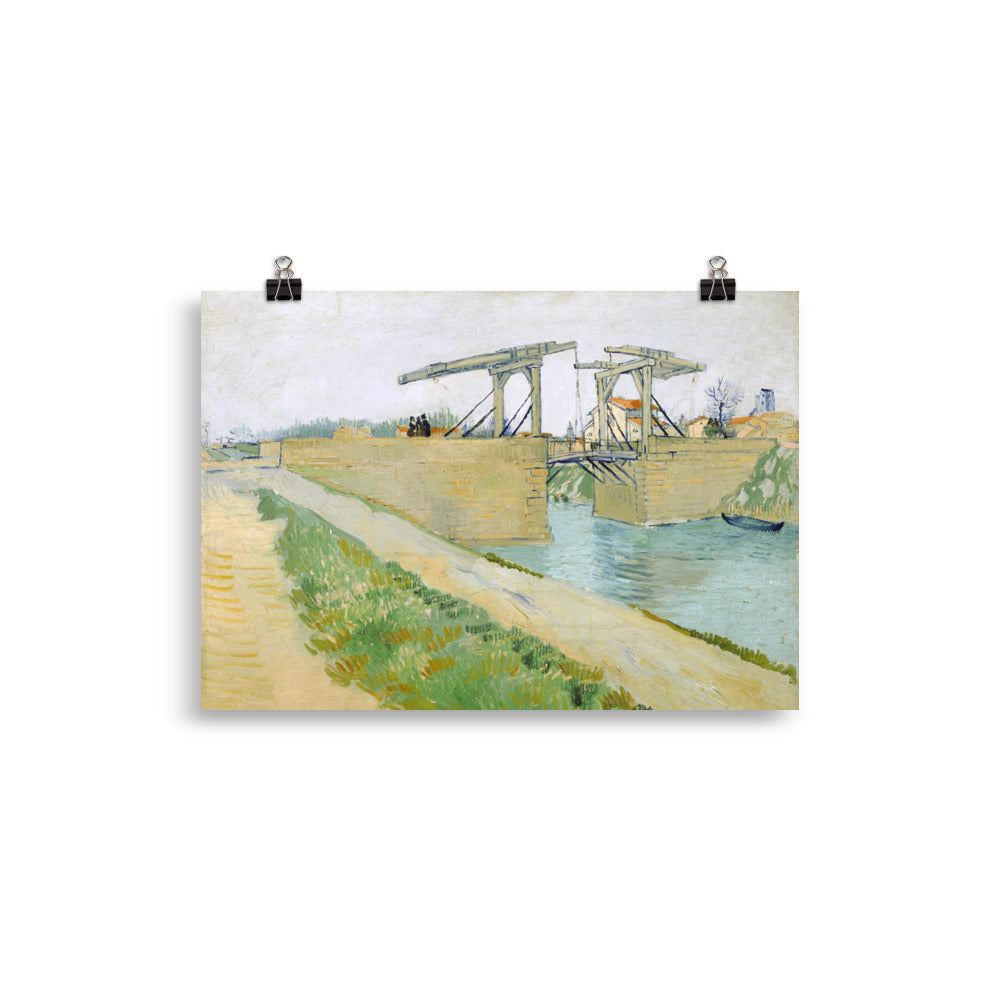 Size 2 - Van Gogh Bridge of Langlois Poster – Iconic French Landscape Art Print