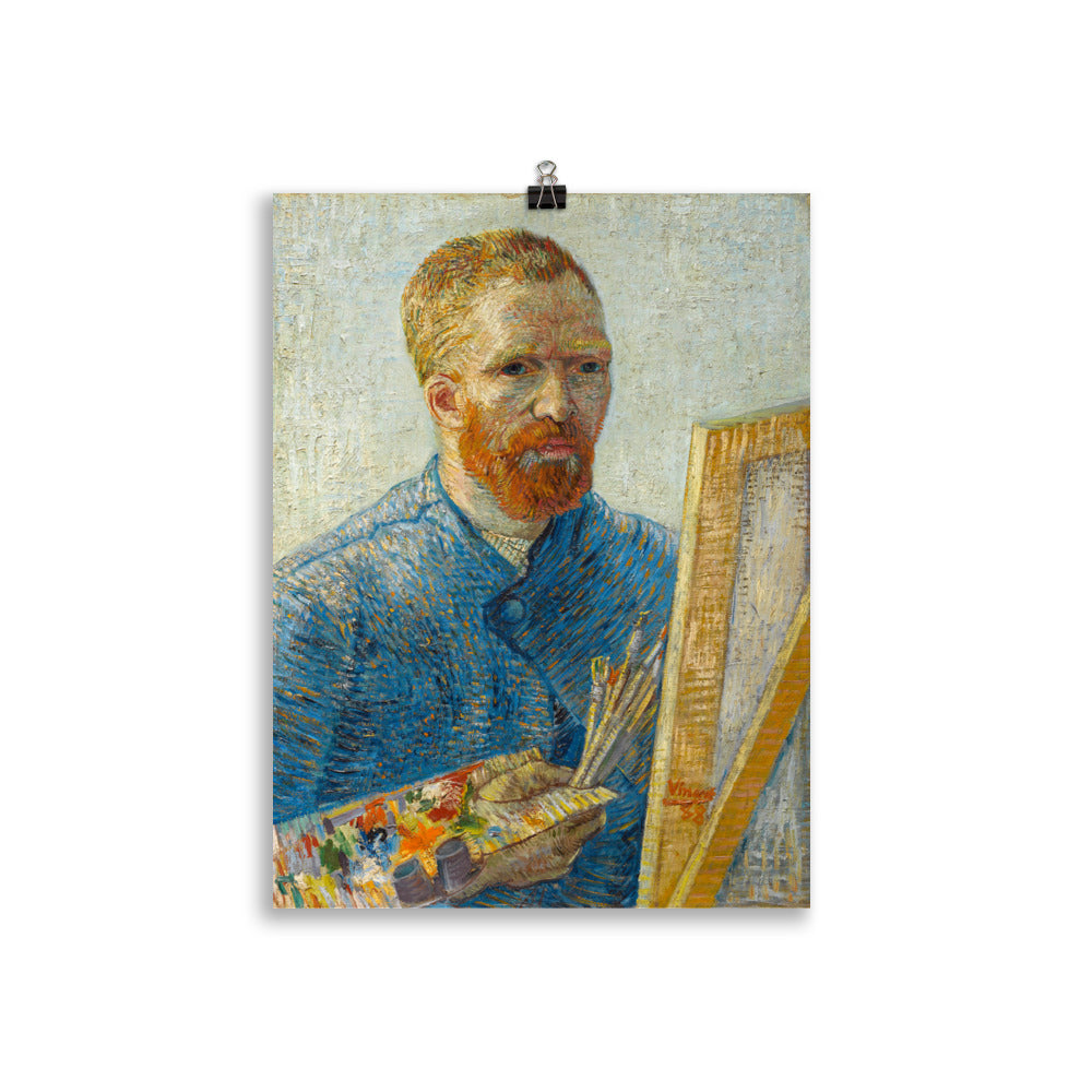 Size 3 - Van Gogh Self-Portrait Poster – Iconic Expressionist Art Print