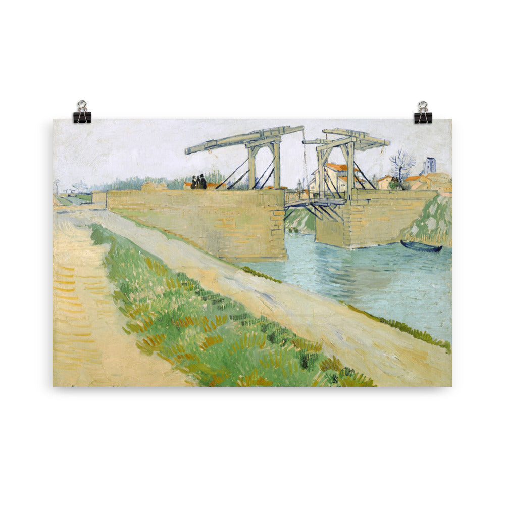 Size 5 - Van Gogh Bridge of Langlois Poster – Iconic French Landscape Art Print
