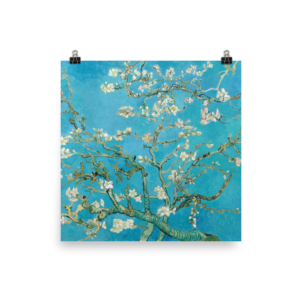 Size 2 - Van Gogh Almond Blossom Poster – Elegant Floral Wall Art Print