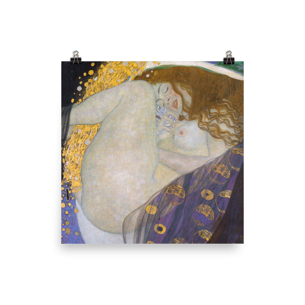 Size 3 - Klimt Poster – Danaë & the Golden Touch of Art Nouveau Elegance