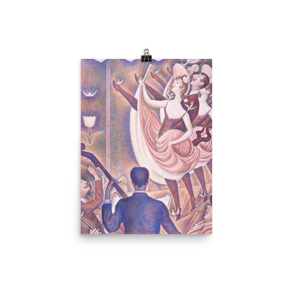 Size 2 - Seurat Poster – Le Chahut & the Rhythm of Parisian Nightlife
