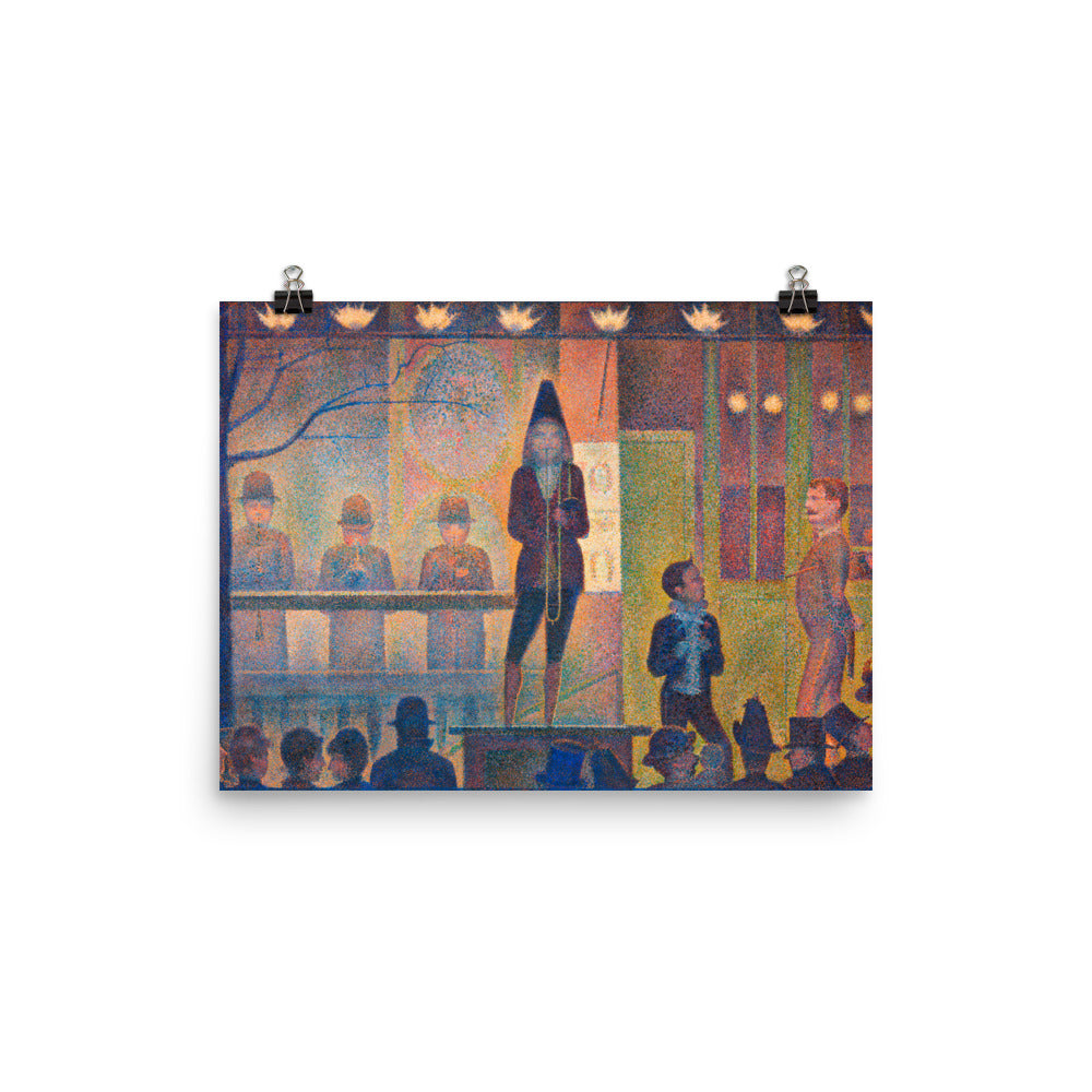 Size 2 - Seurat Poster – Circus Sideshow & the Allure of Parisian Nights