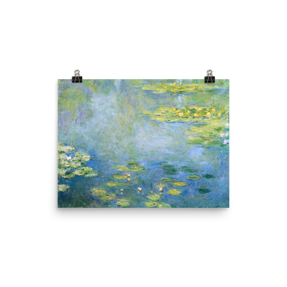 Size 2 - Monet Poster – Water Lilies & the Serenity of Impressionist Nature