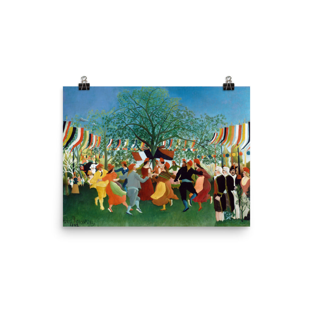 Size 2 - Rousseau Poster – A Centennial of Independence & the Spirit of Celebration