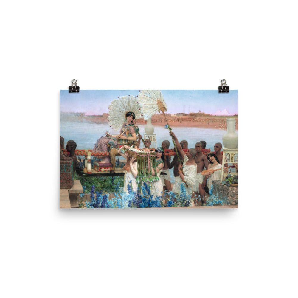 Size 3 - Alma-Tadema The Finding of Moses Poster – Classical Grandeur, Timeless Story