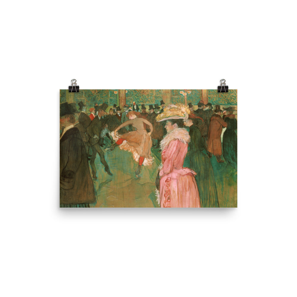 Size 3 - Toulouse-Lautrec Poster – At the Moulin Rouge & The Dance of Parisian Life