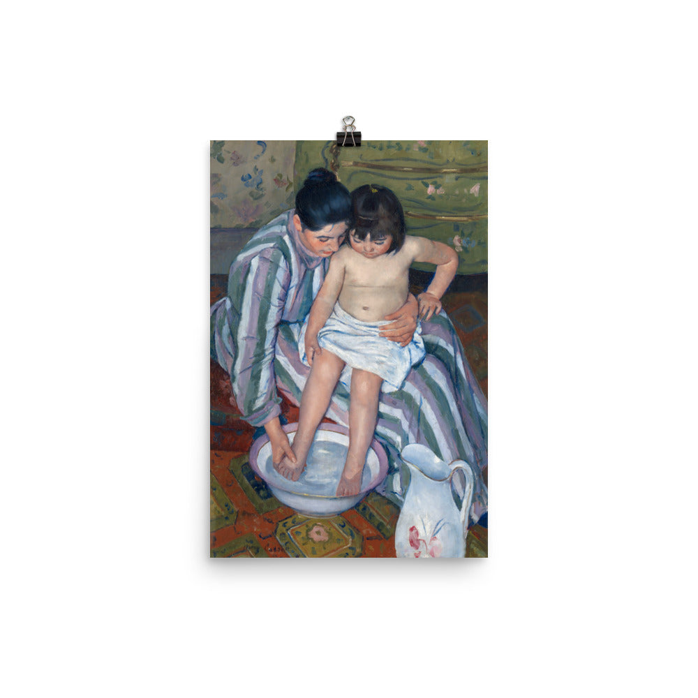 Size 3 - Cassatt Poster – The Child's Bath & the Art of Everyday Tenderness