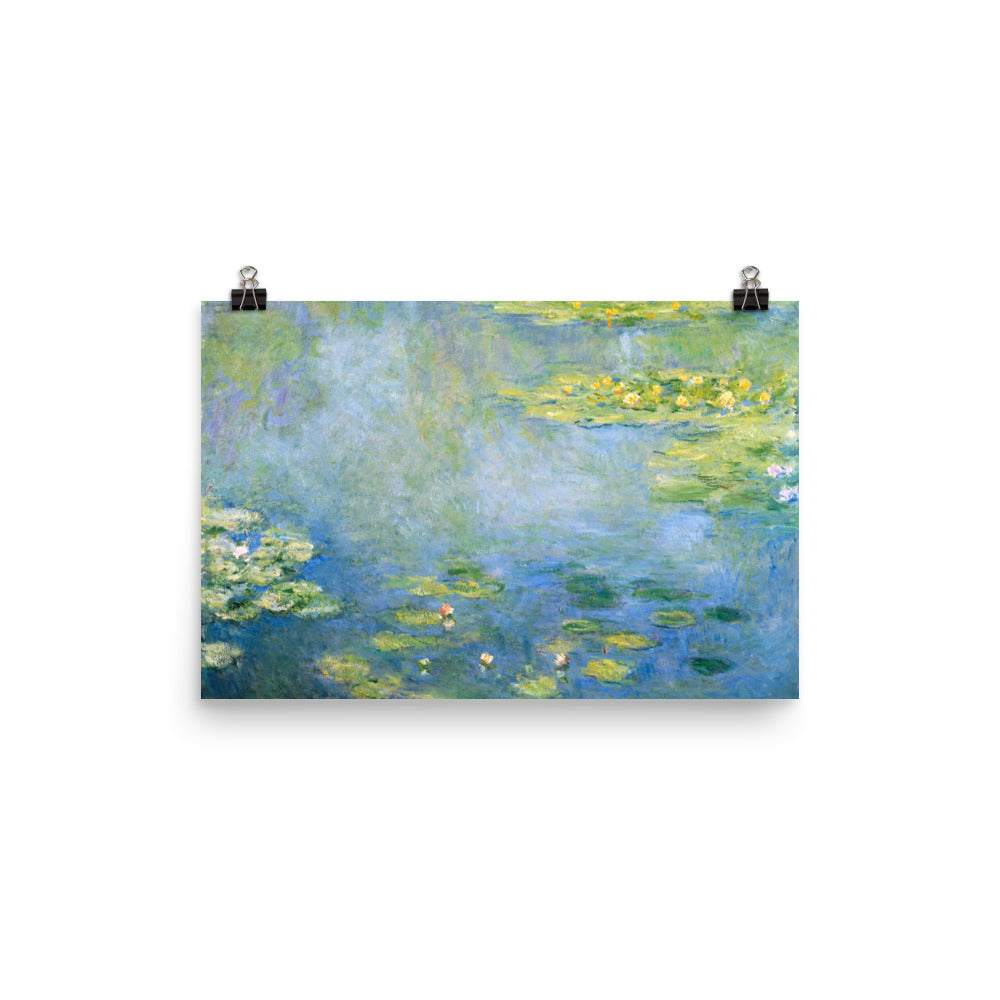 Size 3 - Monet Poster – Water Lilies & the Serenity of Impressionist Nature