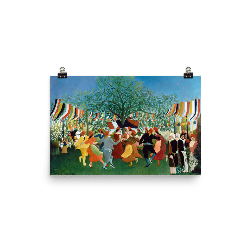 Size 3 - Rousseau Poster – A Centennial of Independence & the Spirit of Celebration