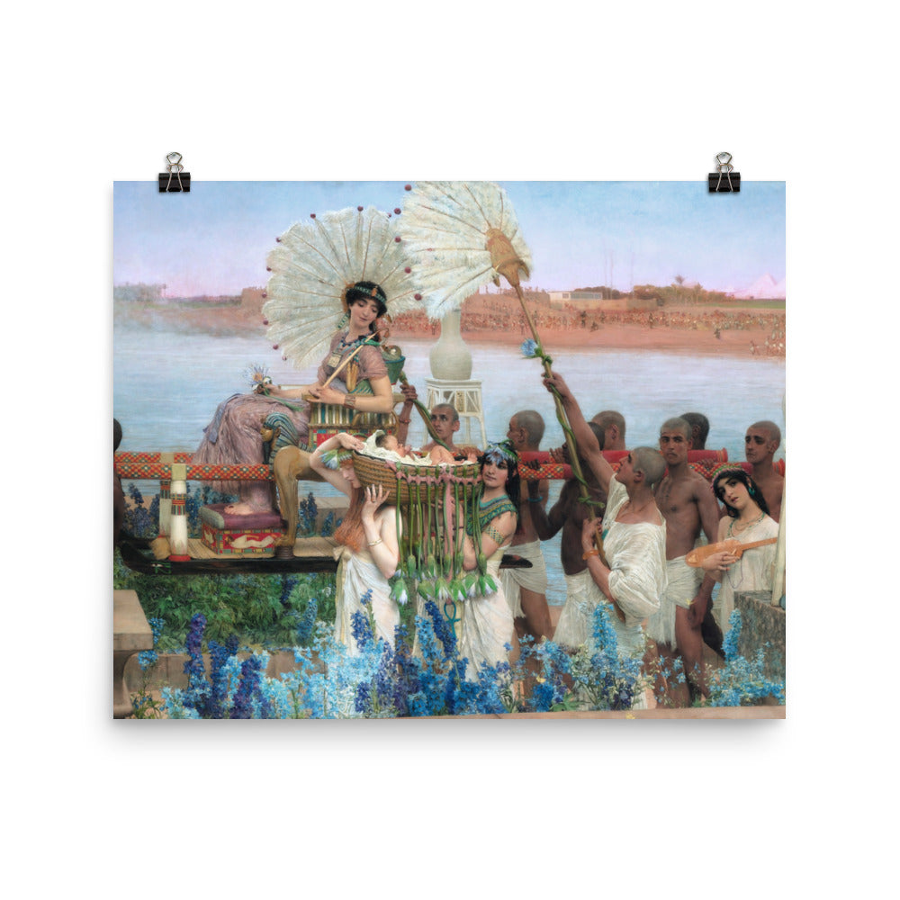 Size 4 - Alma-Tadema The Finding of Moses Poster – Classical Grandeur, Timeless Story