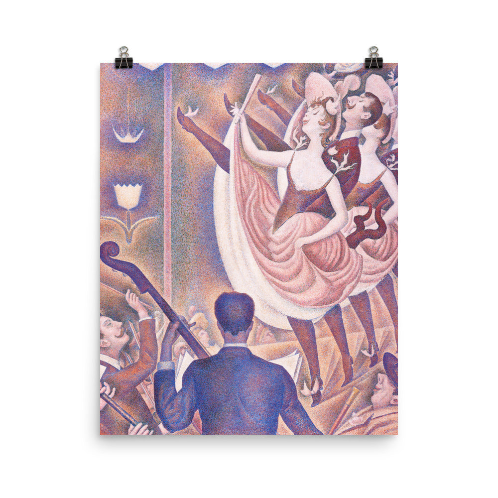 Size 4 - Seurat Poster – Le Chahut & the Rhythm of Parisian Nightlife