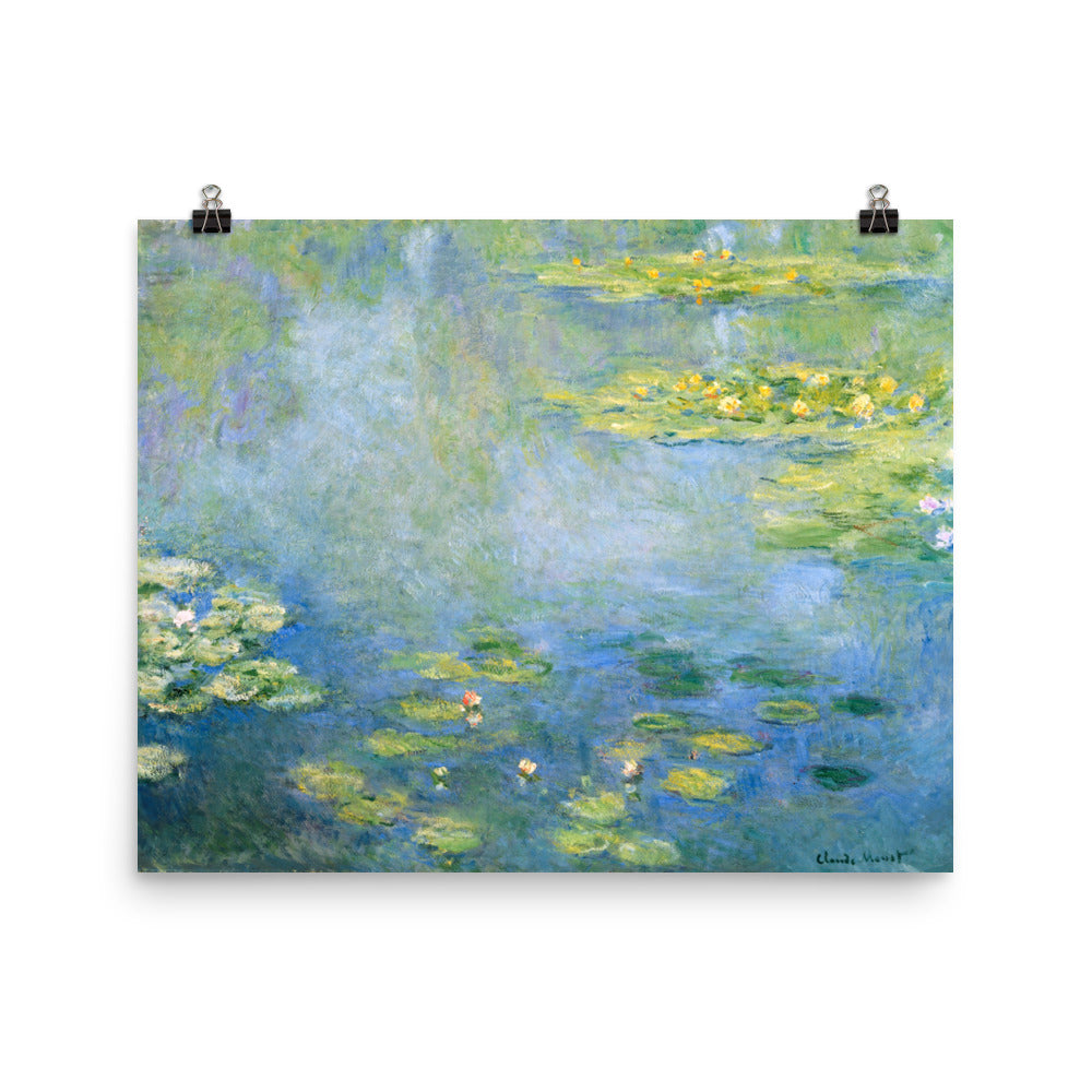 Size 4 - Monet Poster – Water Lilies & the Serenity of Impressionist Nature