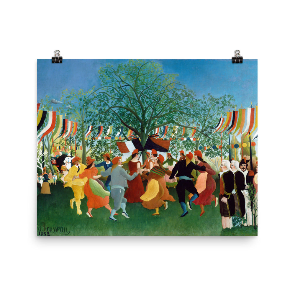 Size 4 - Rousseau Poster – A Centennial of Independence & the Spirit of Celebration