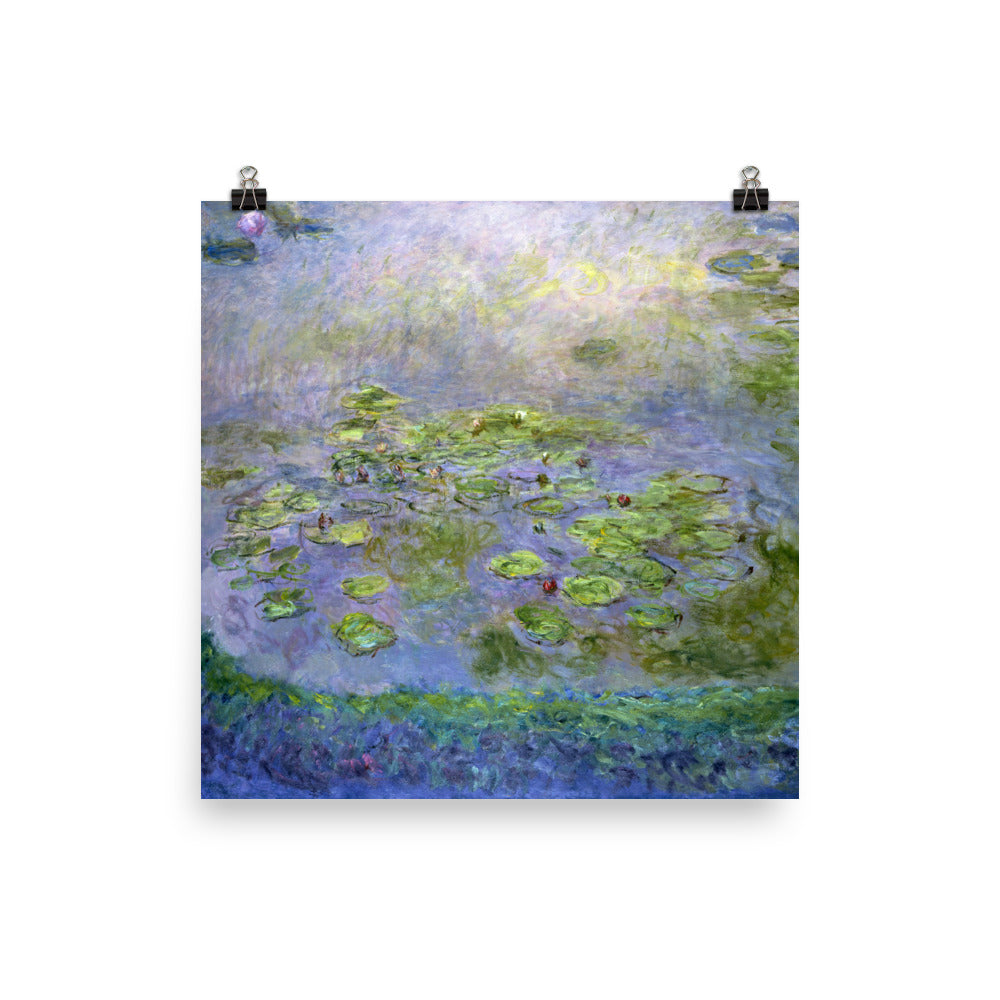 Size 1 - Monet Poster – Water Lilies & the Tranquility of Impressionist Light