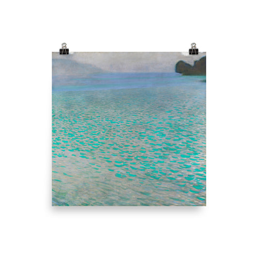 Size 1 - Klimt Poster – Atter Lake & the Tranquility of Art Nouveau Landscapes