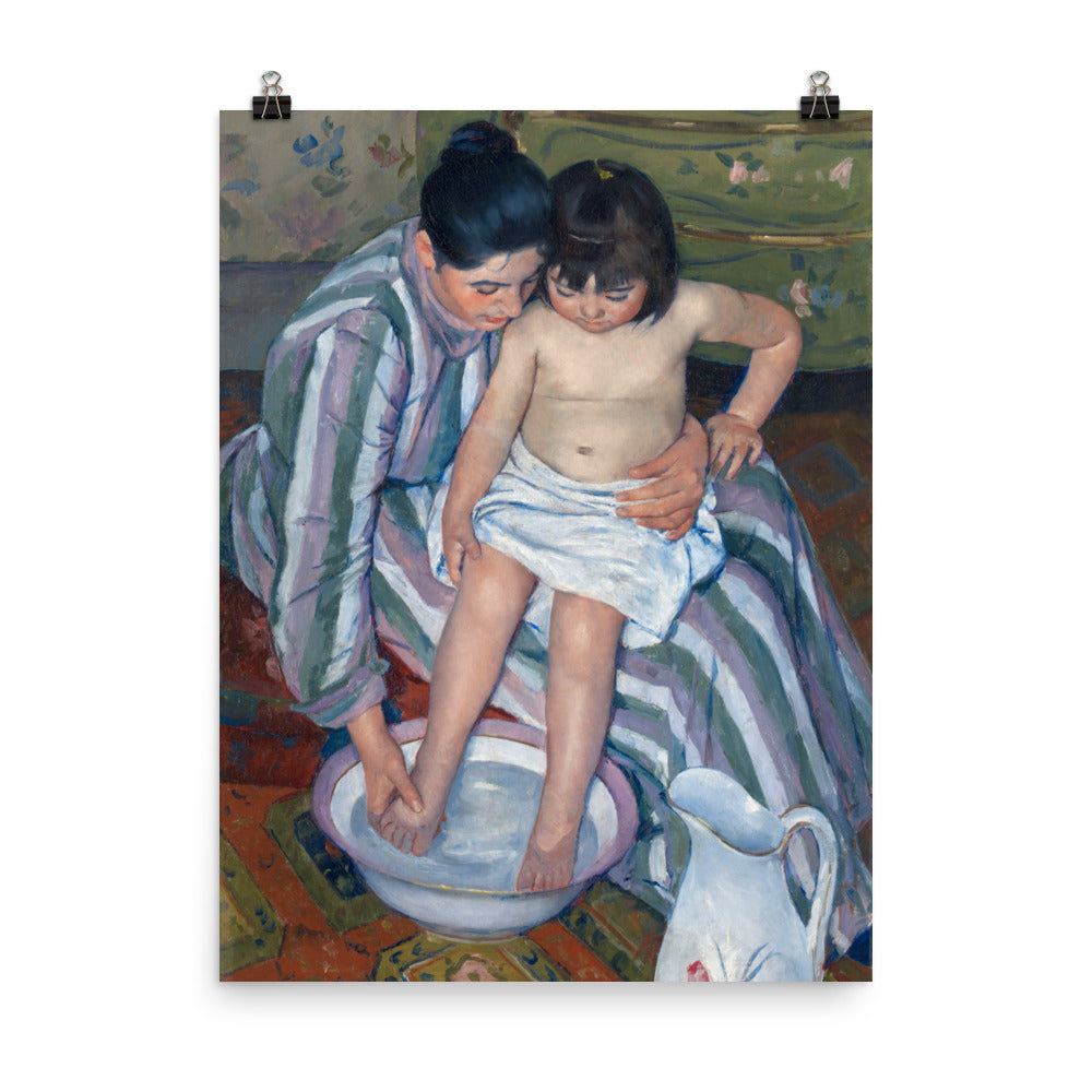 Size 5 - Cassatt Poster – The Child's Bath & the Art of Everyday Tenderness