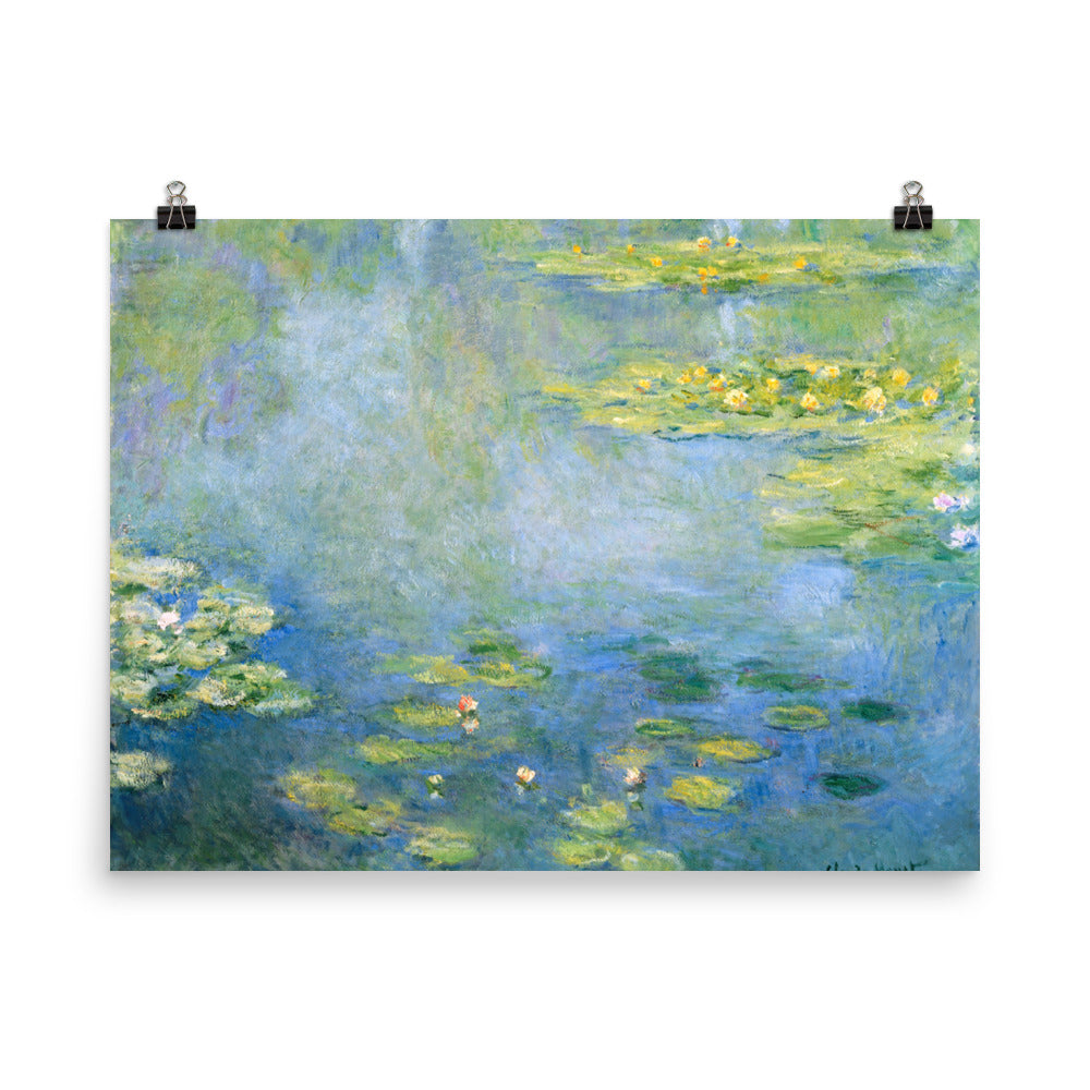 Size 5 - Monet Poster – Water Lilies & the Serenity of Impressionist Nature