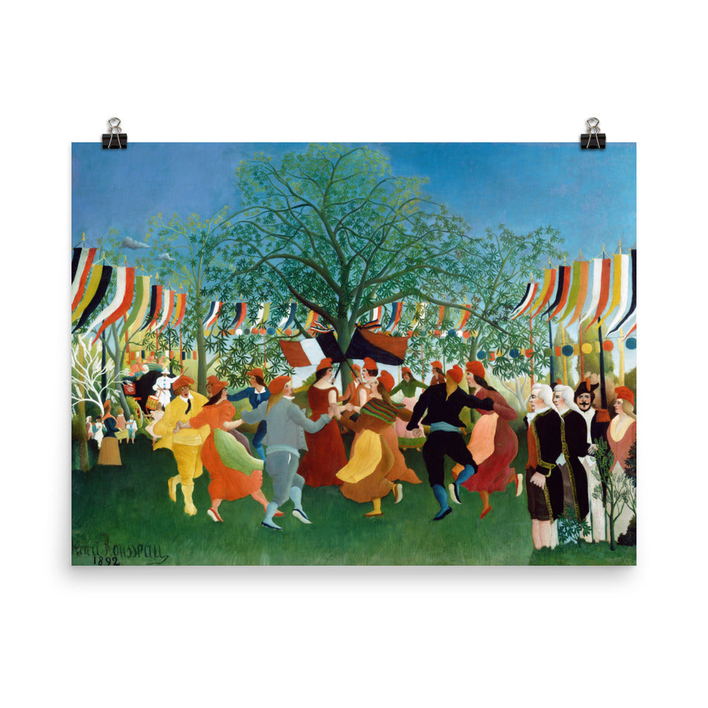 Size 5 - Rousseau Poster – A Centennial of Independence & the Spirit of Celebration