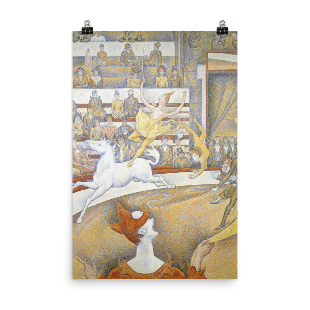 Size 6 - Seurat Poster – The Circus & the Art of Spectacle