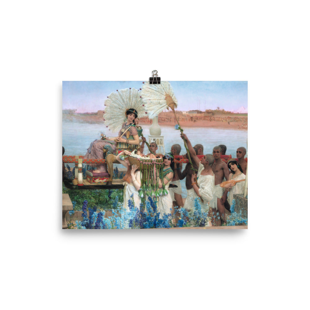 Size 1 - Alma-Tadema The Finding of Moses Poster – Classical Grandeur, Timeless Story