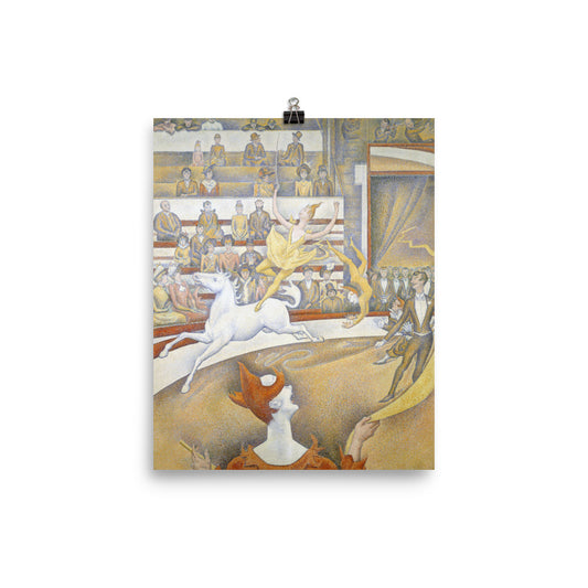 Size 1 - Seurat Poster – The Circus & the Art of Spectacle